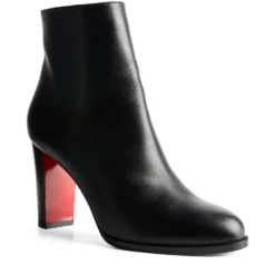 Christian Louboutin Adox Leather Boots 85 BK5T Ankle Boots