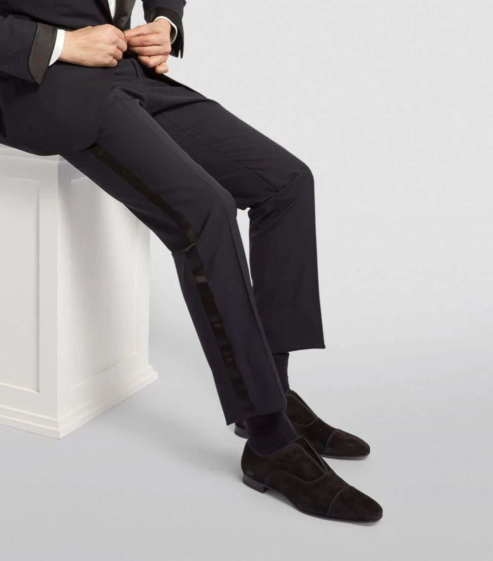 Christian Louboutin Alpha Male Suede Flat Loafers BK01 6 Christian Louboutin Alpha Male Suede Flat Loafers BK01 - Image 6