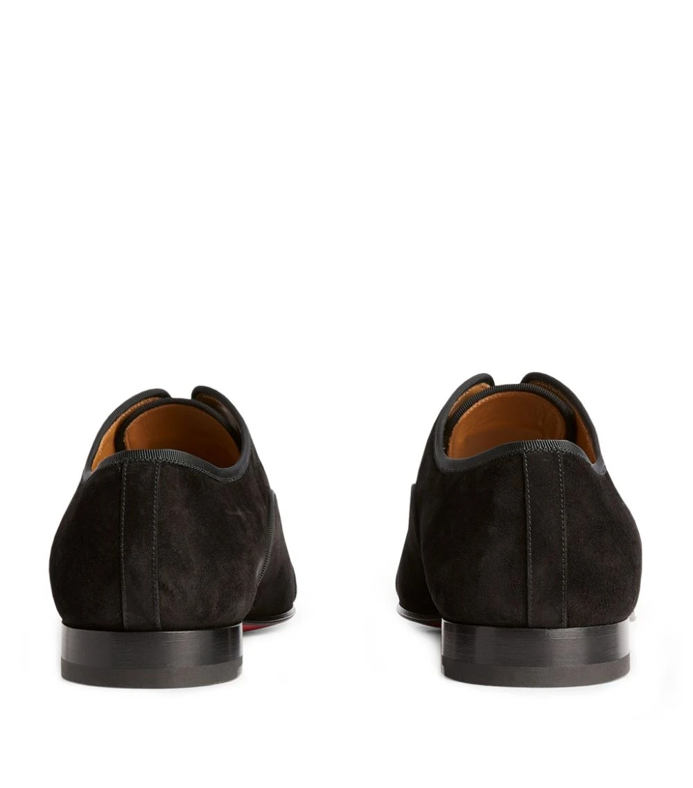 Christian Louboutin Alpha Male Suede Flat Loafers BK01 3 Christian Louboutin Alpha Male Suede Flat Loafers BK01 - Image 3