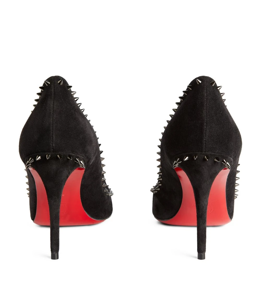 Christian Louboutin Anjalina Suede Pumps 85 B142 Courts 3 Christian Louboutin Anjalina Suede Pumps 85 B142 Courts - Image 3