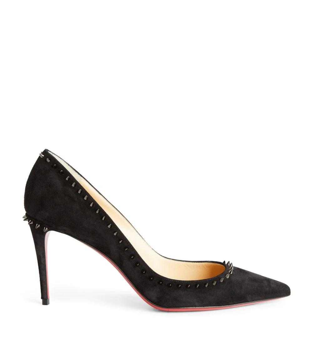 Christian Louboutin Anjalina Suede Pumps 85 B142 Courts 4 Christian Louboutin Anjalina Suede Pumps 85 B142 Courts - Image 4