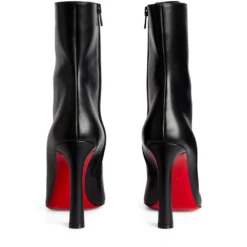 Christian Louboutin Anjel Leather Boots 100 BK01 Ankle Boots -Christian Louboutin Online Shop christian louboutin anjel leather boots 100 17761950 37247899 1000