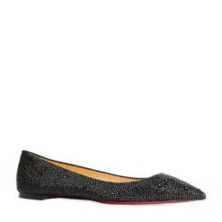 Christian Louboutin Ballalla Embellished Ballet Flats B454