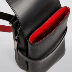 Christian Louboutin Benech Reporter Embellished Leather Messenger Bag B049 Messenger Bags -Christian Louboutin Online Shop christian louboutin benech reporter embellished leather messenger bag 16594087 32309291 1000