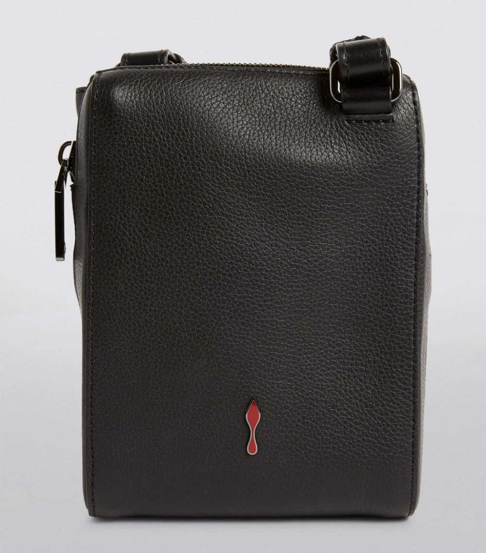 Christian Louboutin Benech Reporter Leather Cross-Body Bag H734 Messenger Bags 3 Christian Louboutin Benech Reporter Leather Cross-Body Bag H734 Messenger Bags - Image 3