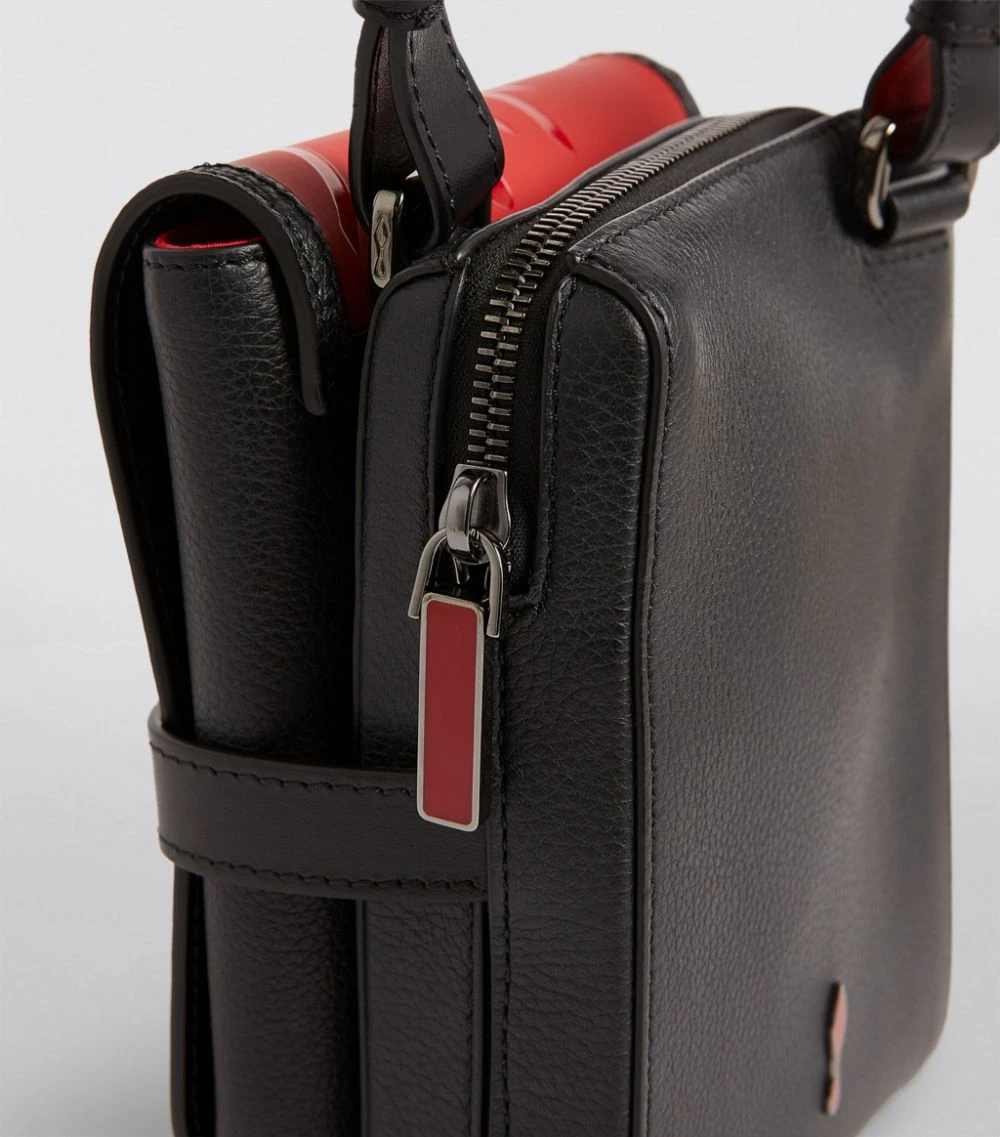 Christian Louboutin Benech Reporter Leather Cross-Body Bag H734 Messenger Bags 7 Christian Louboutin Benech Reporter Leather Cross-Body Bag H734 Messenger Bags - Image 7