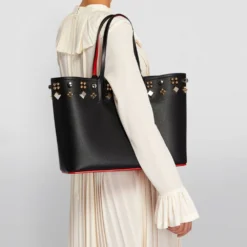 Christian Louboutin Cabata Small Leather Tote Bag M039 Tote Bags -Christian Louboutin Online Shop christian louboutin cabata small leather tote bag 17710462 37311986 1000