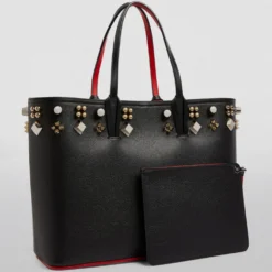 Christian Louboutin Cabata Small Leather Tote Bag M039 Tote Bags -Christian Louboutin Online Shop christian louboutin cabata small leather tote bag 17710462 37312036 1000