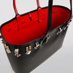 Christian Louboutin Cabata Small Leather Tote Bag M039 Tote Bags -Christian Louboutin Online Shop christian louboutin cabata small leather tote bag 17710462 37313016 1000