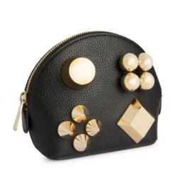 Christian Louboutin Carasky Leather Make-Up Pouch CM6S Make-Up Bags -Christian Louboutin Online Shop christian louboutin carasky leather make up pouch 17764924 37333732 1000