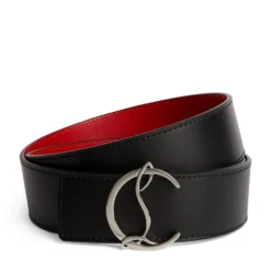 Christian Louboutin CL Logo Leather Belt Q501 Belts