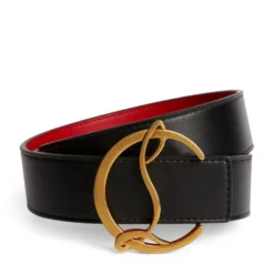 Christian Louboutin CL Logo LeatherBelt 3279 Belts
