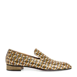 Christian Louboutin Colonnaki Jacquard Loafers M024