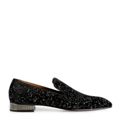 Christian Louboutin Colonnaki Velvet Loafers H439