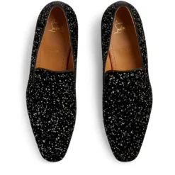 Christian Louboutin Colonnaki Velvet Loafers H439 -Christian Louboutin Online Shop christian louboutin colonnaki velvet loafers 17717779 37285641 1000