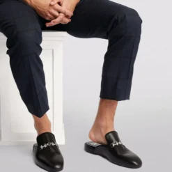 Christian Louboutin Coolito Swing Leather Slippers BK65 Loafers -Christian Louboutin Online Shop christian louboutin coolito swing leather slippers 17293352 35345397 1000