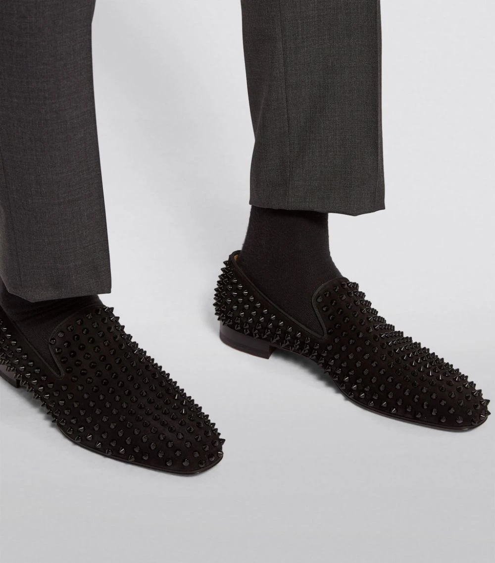 Christian Louboutin Dandelion Spikes Leather Loafers CM53 5 Christian Louboutin Dandelion Spikes Leather Loafers CM53 - Image 5