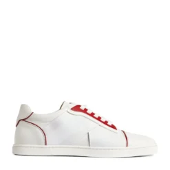 Christian Louboutin Elastikid Donna Leather Low-Top Sneakers Q647 -Christian Louboutin Online Shop christian louboutin elastikid donna leather low top sneakers 16585377 32210276 1000