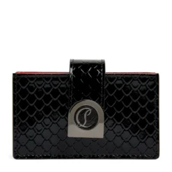 Christian Louboutin Elisa Leather Accordion Card Holder B078 Card Holders