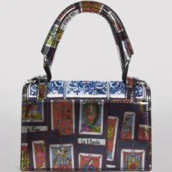 Christian Louboutin Elisa Nano Embroidered Top-Handle Bag J628 Top Handle Bags -Christian Louboutin Online Shop christian louboutin elisa nano embroidered top handle bag 16965465 33744219 1000