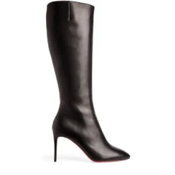 Christian Louboutin Eloise Leather Knee-High Boots 85 BK01 Knee High Boots -Christian Louboutin Online Shop christian louboutin eloise leather knee high boots 85 16584988 32209646 1000