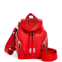 Christian Louboutin Explorafunk Leather Keyring Backpack R375 Backpacks