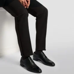 Christian Louboutin Eygeny Leather Flat Brogues BK01 Smart Shoes -Christian Louboutin Online Shop christian louboutin eygeny leather flat brogues 16561185 32106705 1000