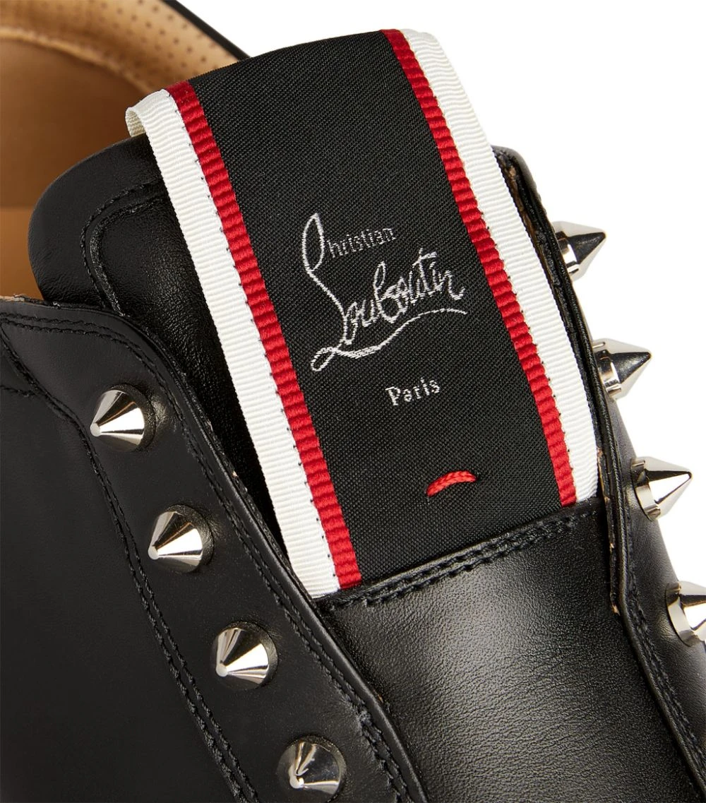 Christian Louboutin F.A.V Fiquea Vontade Leather Sneakers BK01 Slip-On Sneakers 7 Christian Louboutin F.A.V Fiquea Vontade Leather Sneakers BK01 Slip-On Sneakers - Image 7