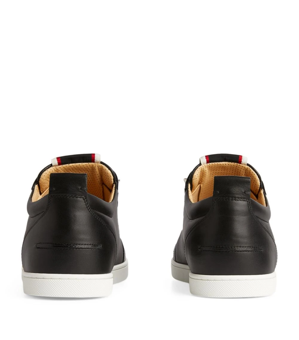 Christian Louboutin F.A.V Fiquea Vontade Leather Sneakers BK01 Slip-On Sneakers 3 Christian Louboutin F.A.V Fiquea Vontade Leather Sneakers BK01 Slip-On Sneakers - Image 3