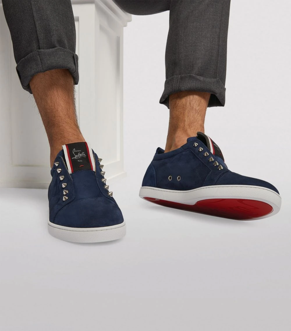 Christian Louboutin F.A.V Fiquea Vontade Suede Sneakers U203 Low-Top Sneakers 5 Christian Louboutin F.A.V Fiquea Vontade Suede Sneakers U203 Low-Top Sneakers - Image 5