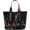 Christian Louboutin Frangibus Medium Canvas Tote Bag B573 Tote Bags