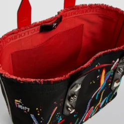 Christian Louboutin Frangibus Medium Canvas Tote Bag B573 Tote Bags -Christian Louboutin Online Shop christian louboutin frangibus medium canvas tote bag 17710467 37327996 1000