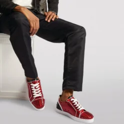 Christian Louboutin Fun Louis Junior Spikes Sneakers H751 Low-Top Sneakers -Christian Louboutin Online Shop christian louboutin fun louis junior spikes sneakers 17361300 35732898 1000