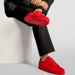 Christian Louboutin Fun Louis Junior Suede Sneakers R251 Low-Top Sneakers -Christian Louboutin Online Shop christian louboutin fun louis junior suede sneakers 17765920 37486450 1000