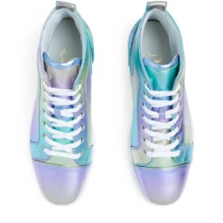 Christian Louboutin Fun Louis Leather High-Top Sneakers M024 -Christian Louboutin Online Shop christian louboutin fun louis leather high top sneakers 17646981 37494584 1000