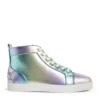 Christian Louboutin Fun Louis Leather High-Top Sneakers M024
