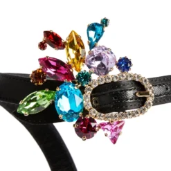 Christian Louboutin Goldie Joli Embellished Satin Sandals 100 B439 Heeled Sandals -Christian Louboutin Online Shop christian louboutin goldie joli embellished satin sandals 100 17762731 37330016 1000