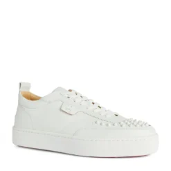 Christian Louboutin Happyrui Spikes Leather Sneakers W256 Low-Top Sneakers