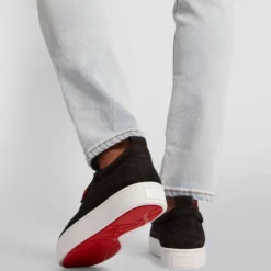 Christian Louboutin Happyrui Spikes Suede Sneakers B026 Slip-On Sneakers -Christian Louboutin Online Shop christian louboutin happyrui spikes suede sneakers 16592679 32309311 1000