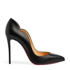 Christian Louboutin Hot Chick Leather Pumps 100 BK01 Courts -Christian Louboutin Online Shop christian louboutin hot chick leather pumps 100 16573135 32159697 1000