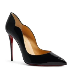 Christian Louboutin Hot Chick Patent Leather Pumps 100 BK01 Ballet Flats