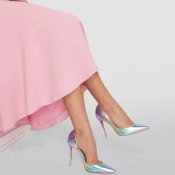 Christian Louboutin Iriza Holographic Leather Pumps 100 J747 Courts -Christian Louboutin Online Shop christian louboutin iriza holographic leather pumps 100 17762595 37488840 1000