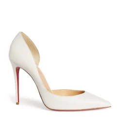 Christian Louboutin Iriza Leather Pumps 100 W222 Courts