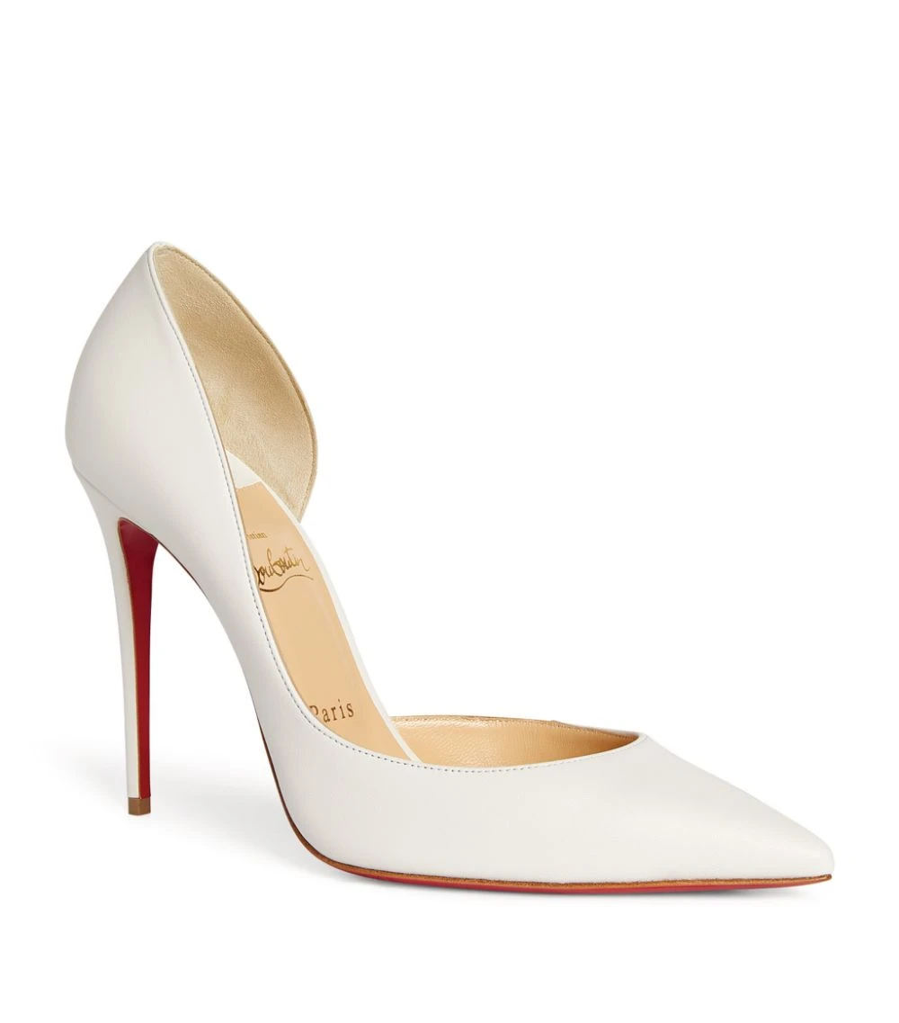 Christian Louboutin Iriza Leather Pumps 100 W222 Courts 4 Christian Louboutin Iriza Leather Pumps 100 W222 Courts - Image 4