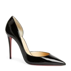 Christian Louboutin Iriza Patent Leather Pumps 100 BK01 Courts