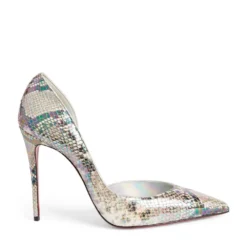 Christian Louboutin Iriza Python-Embossed Leather Pumps 100 I488 Courts