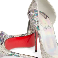 Christian Louboutin Iriza Python-Embossed Leather Pumps 100 I488 Courts -Christian Louboutin Online Shop christian louboutin iriza python embossed leather pumps 100 17763772 37486468 1000
