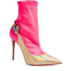Christian Louboutin Jessie Booty Joli Patent Leather Boots 100 J978 Ankle Boots -Christian Louboutin Online Shop christian louboutin jessie booty joli patent leather boots 100 17763662 37510660 1000