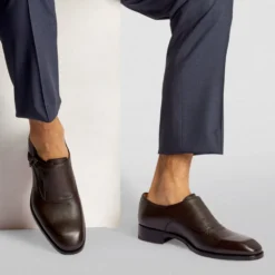 Christian Louboutin John Flat Leather Shoes BW1E Smart Shoes -Christian Louboutin Online Shop christian louboutin john flat leather shoes 17766676 37488836 1000