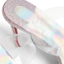 Christian Louboutin Just Nothing Embellished Mules 85 Q885 Heel Sandals -Christian Louboutin Online Shop christian louboutin just nothing embellished mules 85 16585506 32209312 1000